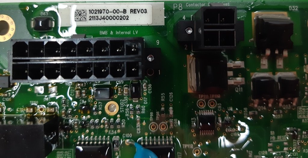 Main Battery Management Board (BMS) REV03 Tesla model S 1021970-00-B